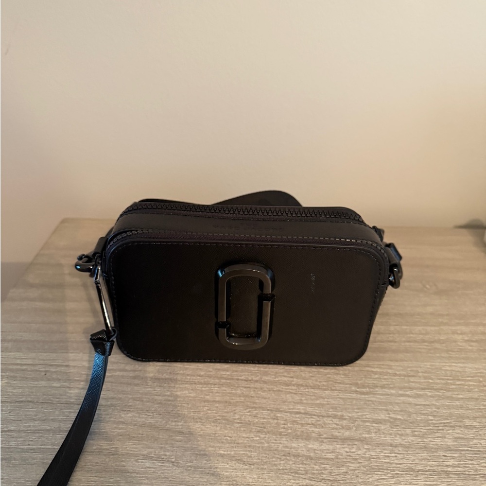 Marc Jacobs Black Crossbody Camera Bag